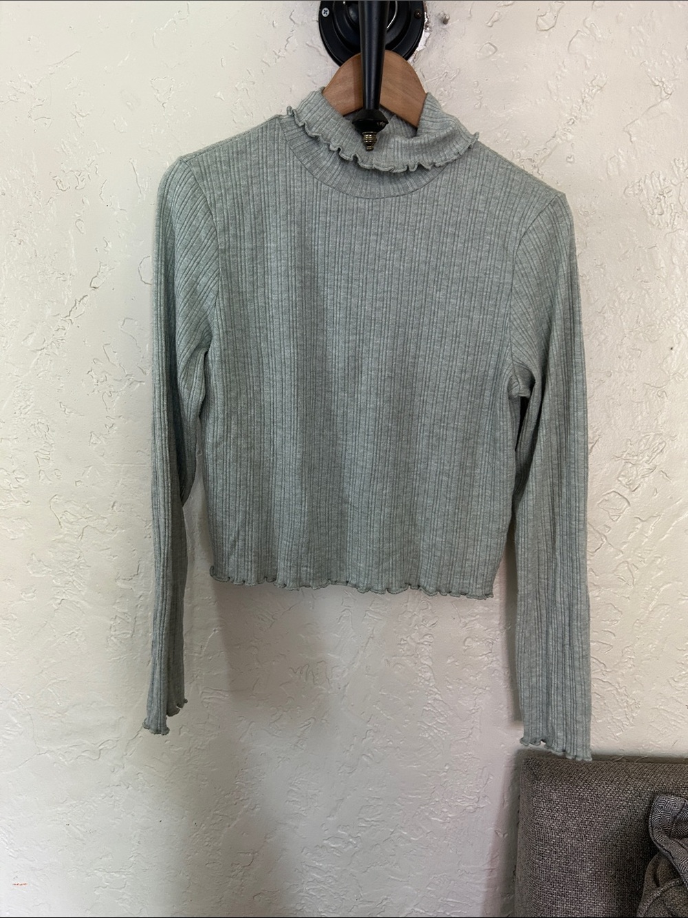 Madewell Cropped Long-Sleeve Turtleneck Tee